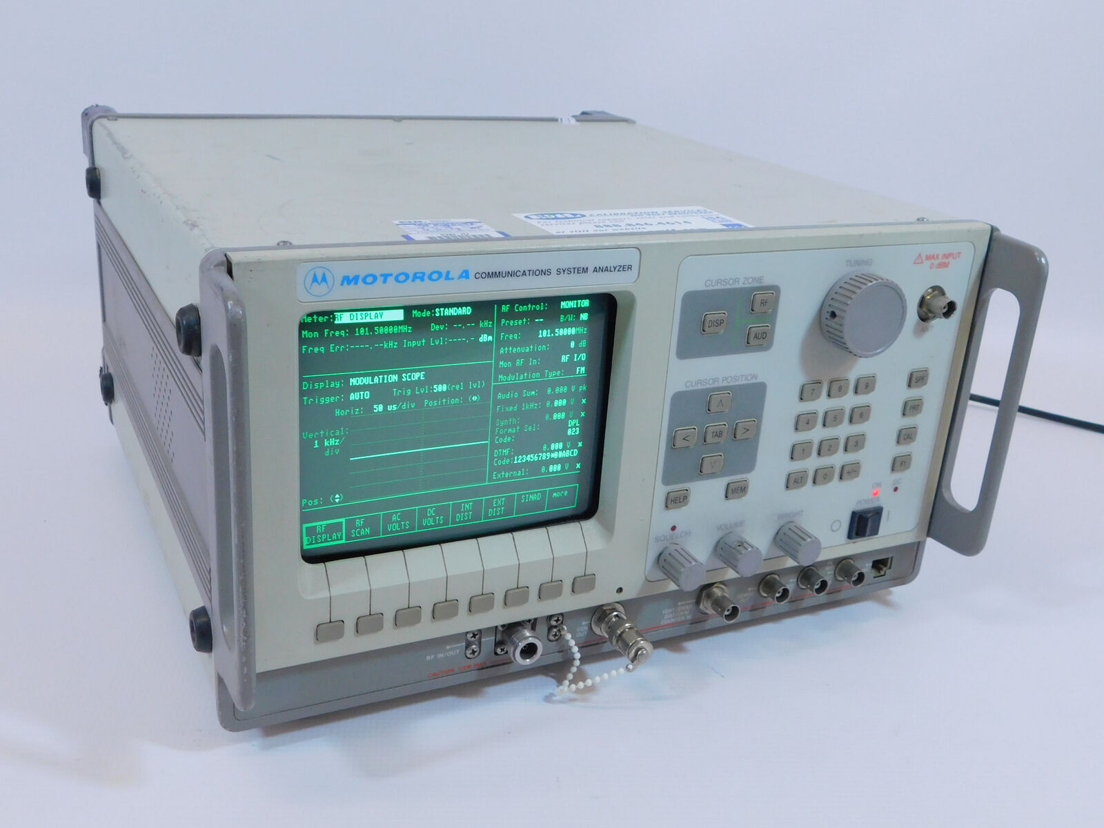Motorola R2600cz R2600 Radio System Analyzer Service Monitor (no Rx, Sold As-is)