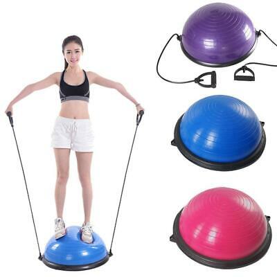 Fitness Yoga Balance Exercise Trainer Ball W/ Resistance Bands & Pump Hot Sale