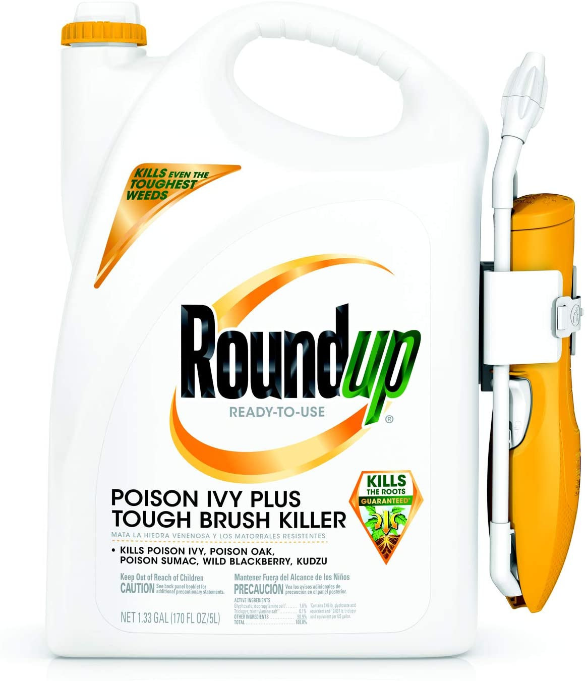 Ready-to-use Poison Ivy Plus Tough Brush Killer With Comfort Wand, 1.33 Gal