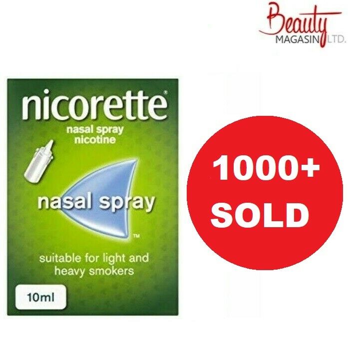 Nicorette Nasal Spray - 10ml - Free Shipping