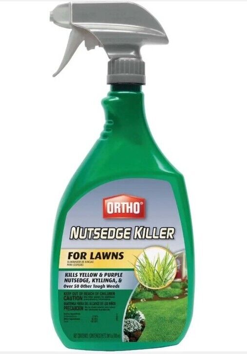 Ortho 24 Oz. Ready To Use Trigger Spray Nutsedge Weed Killer For Lawns