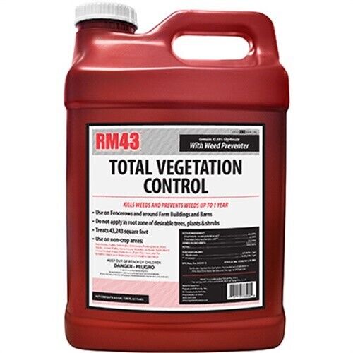 Rm43 Total Vegetation Control Plus Weed Preventer, Concentrate, 2.5-gallons
