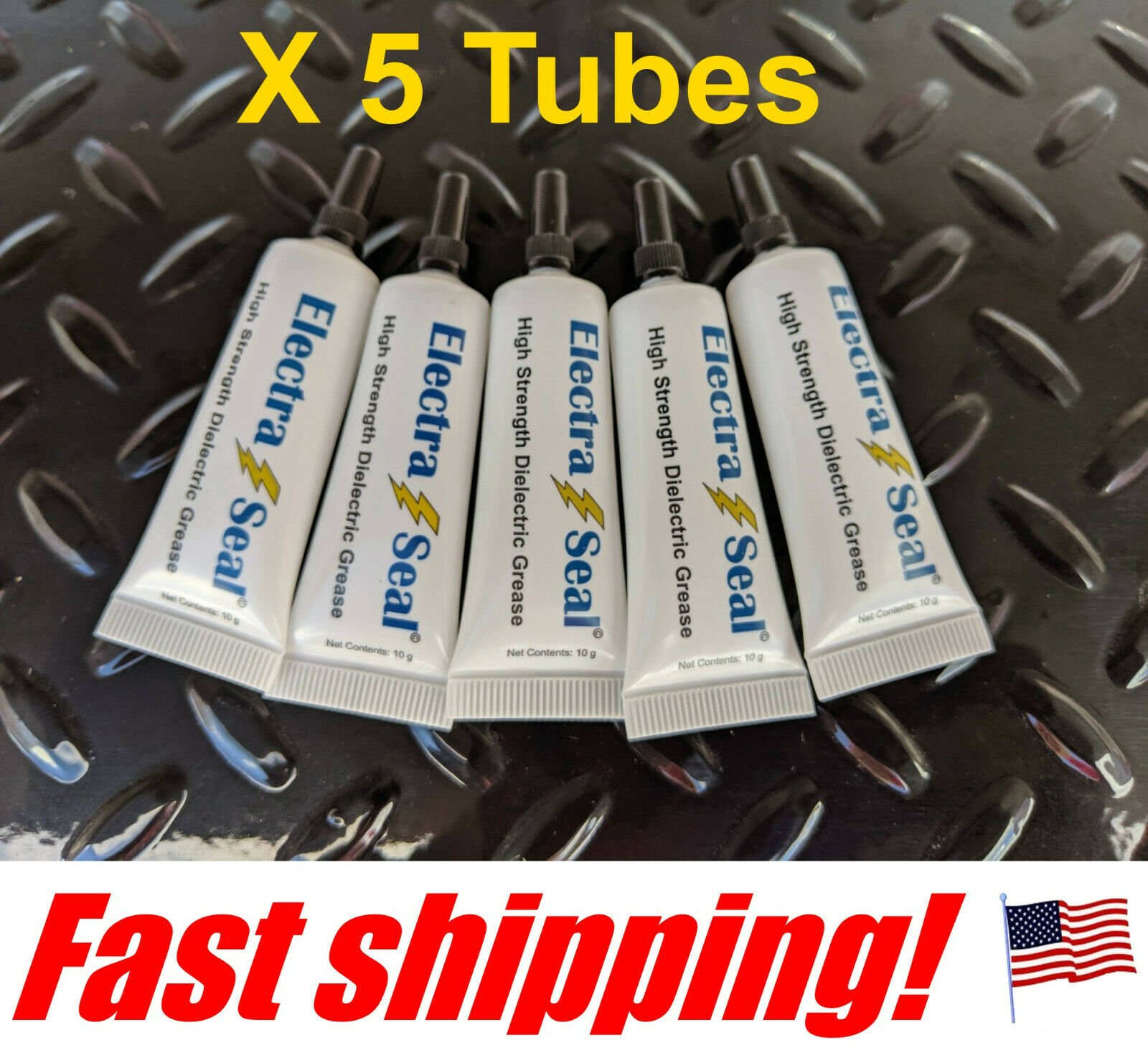 High Strength Dielectric Grease Tuneup Lube Electrical Precision Tip 5 Pack Tube